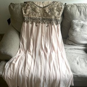 Woman’s wedding dress